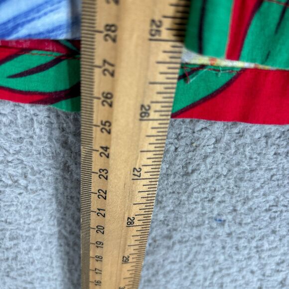 Surf Line Hawaii Shirt Mens M Red Hawaiian Floral Short Sleeve Button‎ Vintage - Picture 6 of 12